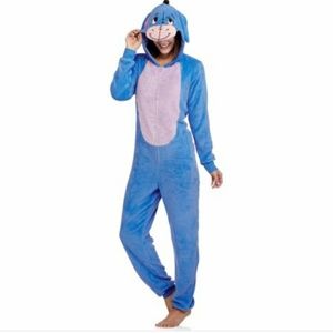 Eoyore fuzzy onsie